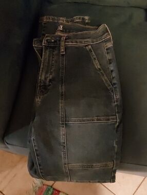 Womens Dark Blue Casual Denim Jeans Ana